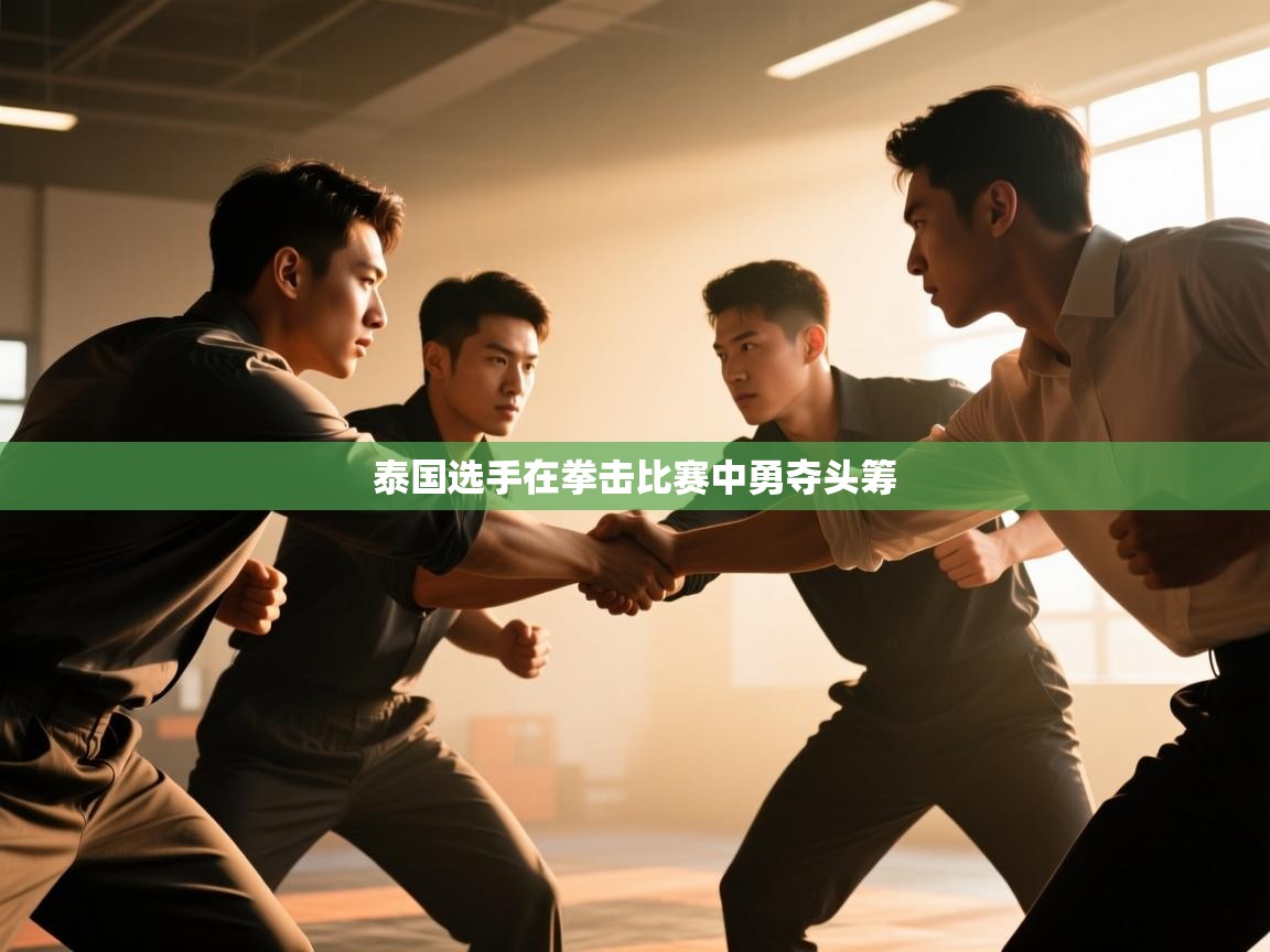 泰国选手在拳击比赛中勇夺头筹