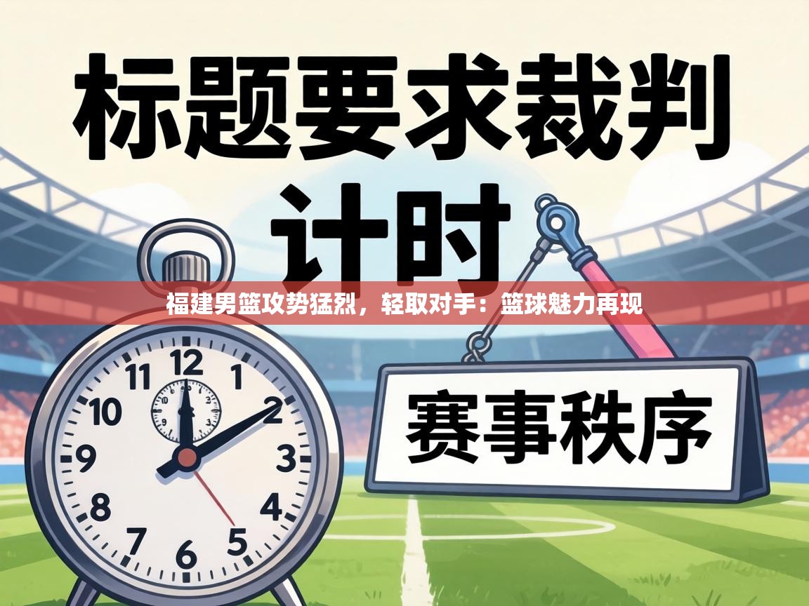 福建男篮攻势猛烈，轻取对手：篮球魅力再现